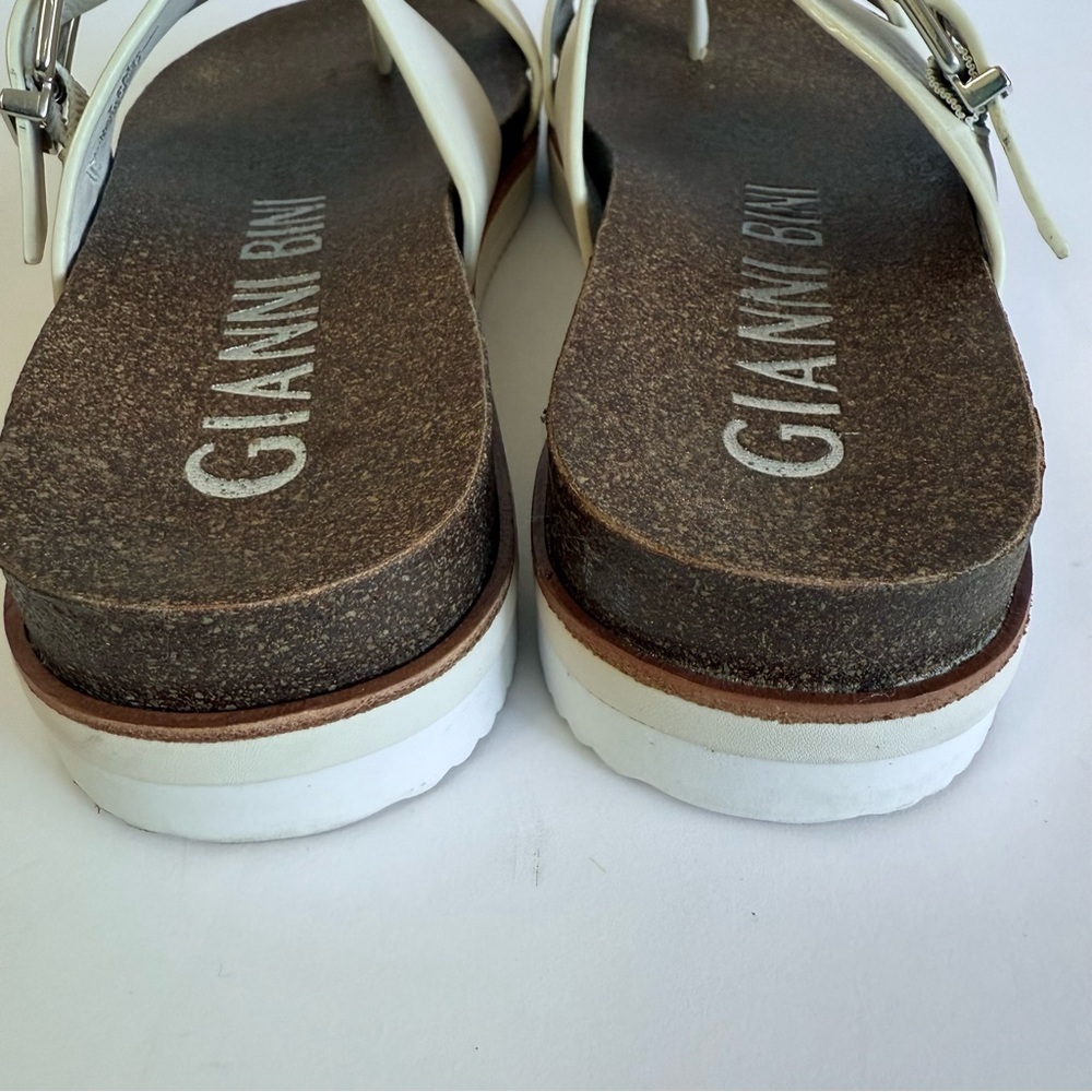 Gianni Bini White Sandals - Picture 5 of 8